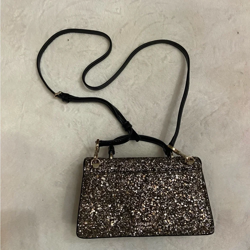 Kate Spade Odette Glitter Mini Crossbody Bag